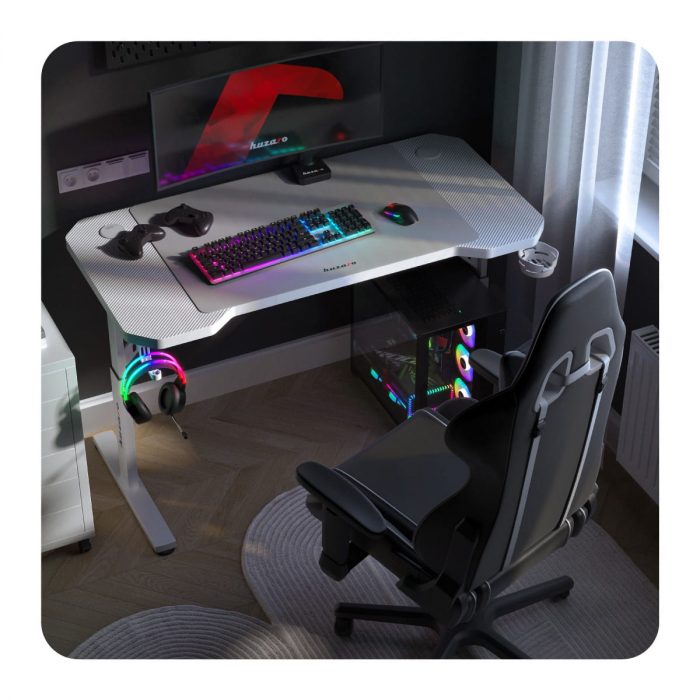 Ігровий стіл Huzaro Hero 2.6 White + підкладка Ідеальний вибір - Зображення 8