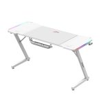 Ігровий стіл Huzaro Hero 3.3 White RGB Максимальний комфорт і функціональність - Зображення 3