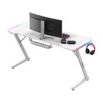 Ігровий стіл Huzaro Hero 3.3 White RGB Максимальний комфорт і функціональність - Зображення 4