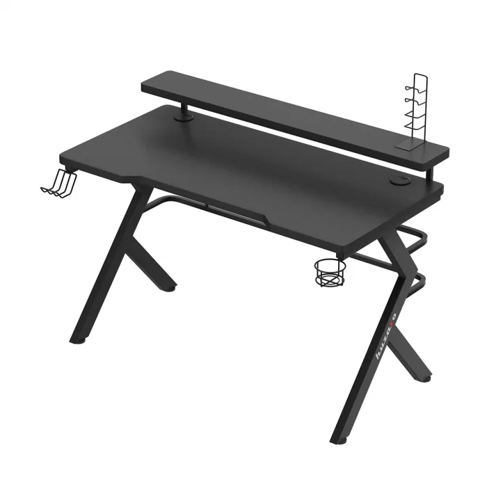 Ігровий стіл Huzaro Hero 5.0 Black Стильний та ергономічний вибір - Зображення 6