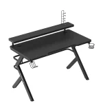 Ігровий стіл Huzaro Hero 5.0 Black Стильний та ергономічний вибір - Зображення 3