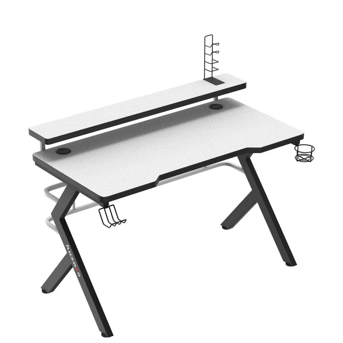 Ігровий стіл Huzaro Hero 5.0 White Стильний дизайн і зручність - Зображення 3