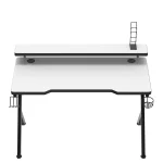 Ігровий стіл Huzaro Hero 5.0 White Стильний дизайн і зручність - Зображення 8