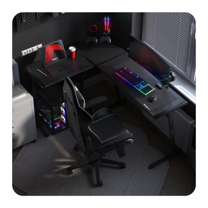 Ігровий стіл Huzaro Hero 6.0 Black Ідеальне поєднання стилю та функціональності - Зображення 8