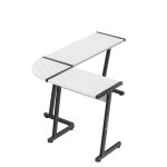 Ігровий стіл Huzaro Hero 6.0 White Cтильний дизайн та комфорт - Зображення 2