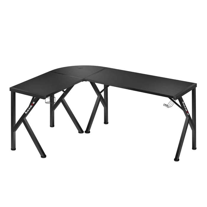 Ігровий стіл Huzaro Hero 6.3 Black Cтильний та функціональний простір для геймерів - Зображення 4