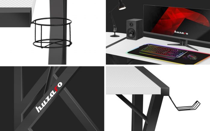 Ігровий стіл Huzaro Hero 6.3 White Стиль та комфорт - Зображення 9