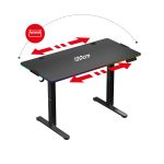 Геймерський електричний стіл Huzaro Hero 8.2 RGB Інноваційний комфорт та стиль - Зображення 5