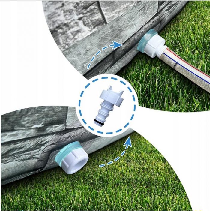 Каркасний Басейн AVENLI STONY з Насосом 366 x 76 см - Літній Відпочинок для Всієї Родини - Зображення 6