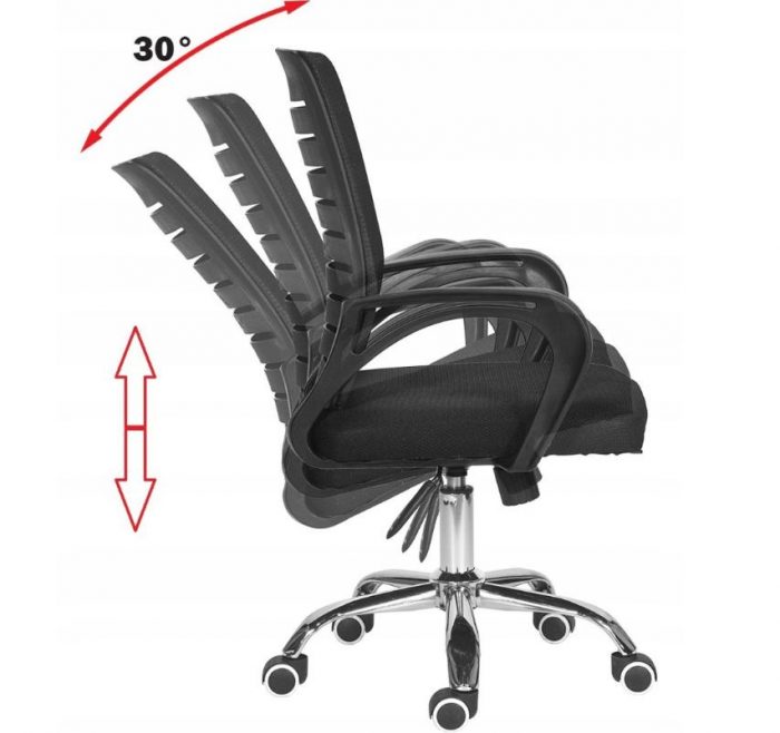 Офісне Крісло LUGANO ARNO BLACK - Комфорт та Стиль для Вашого Офісу - Зображення 11