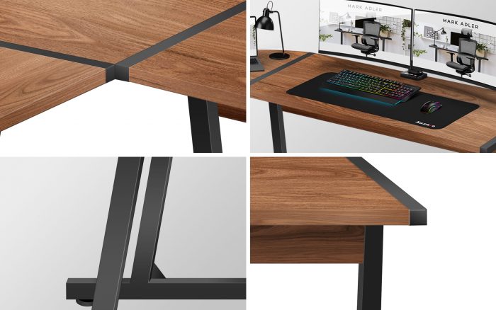 leader5.5_wood_zblizenia Ігровий стіл Mark Adler Leader 5.5 WN Елегантний дизайн та функціональність - Зображення 6