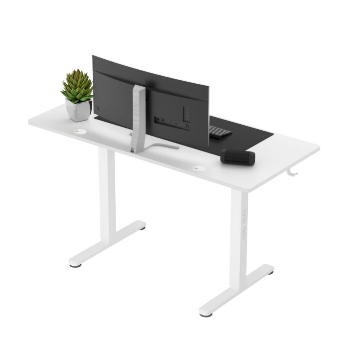 Стіл геймерський електричний Mark Adler Leader 7.0 White - Зображення 4