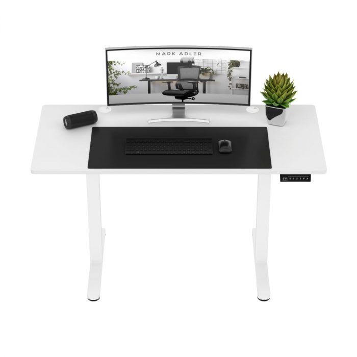 Стіл геймерський електричний Mark Adler Leader 7.0 White - Зображення 5