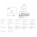 Гібридний інвертор Growatt SPF 6000 ES Plus, 48 ​​В, 6000 Вт, 100 А - Зображення 2