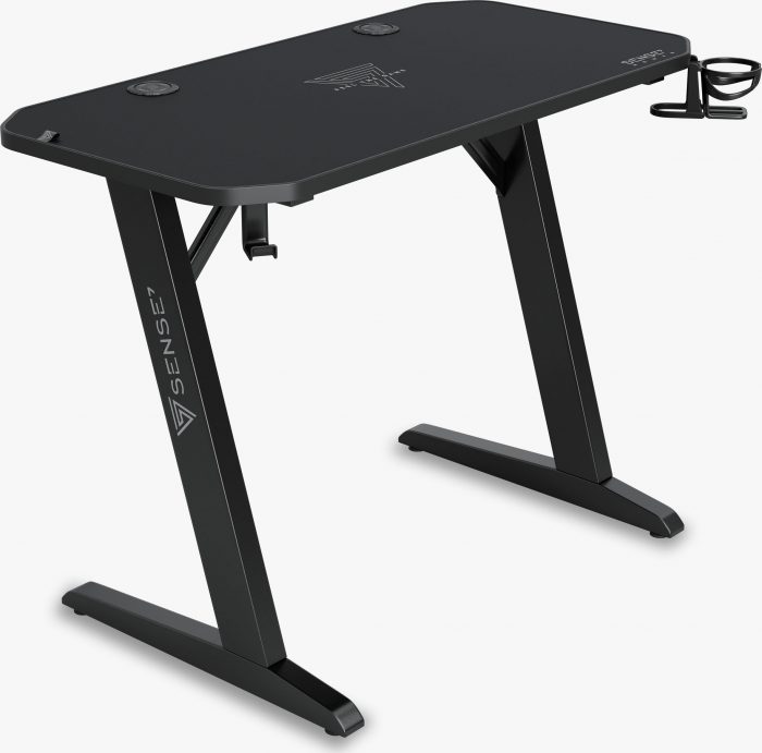 Геймерський стіл SENSE7 Nomad Classic Black 100x50 см Простір та зручність - Зображення 2