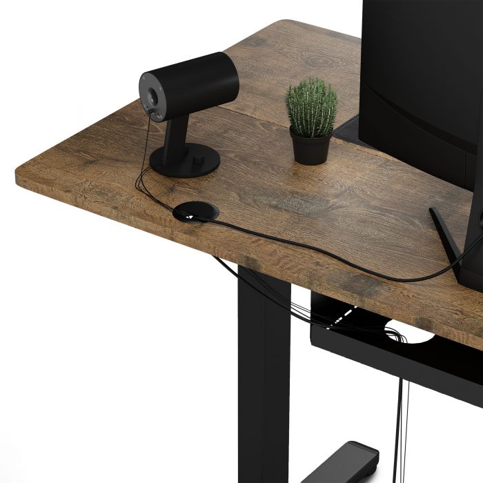 Геймерський стіл SENSE7 Nojo 120x60 Чорний дуб - Зображення 6