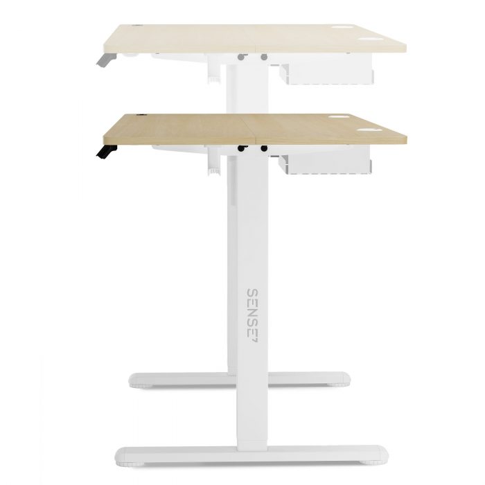 Геймерський стіл SENSE7 Nojo 120x60 біла сосна Стиль і комфорт - Зображення 4