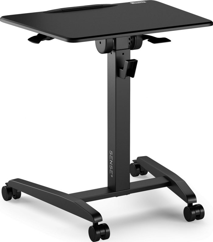 Ігровий мобільний стіл SENSE7 desk Black 70 см x 52 см чорний - Зображення 6