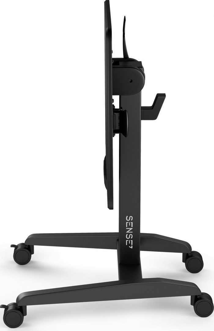 Ігровий мобільний стіл SENSE7 desk Black 70 см x 52 см чорний - Зображення 7