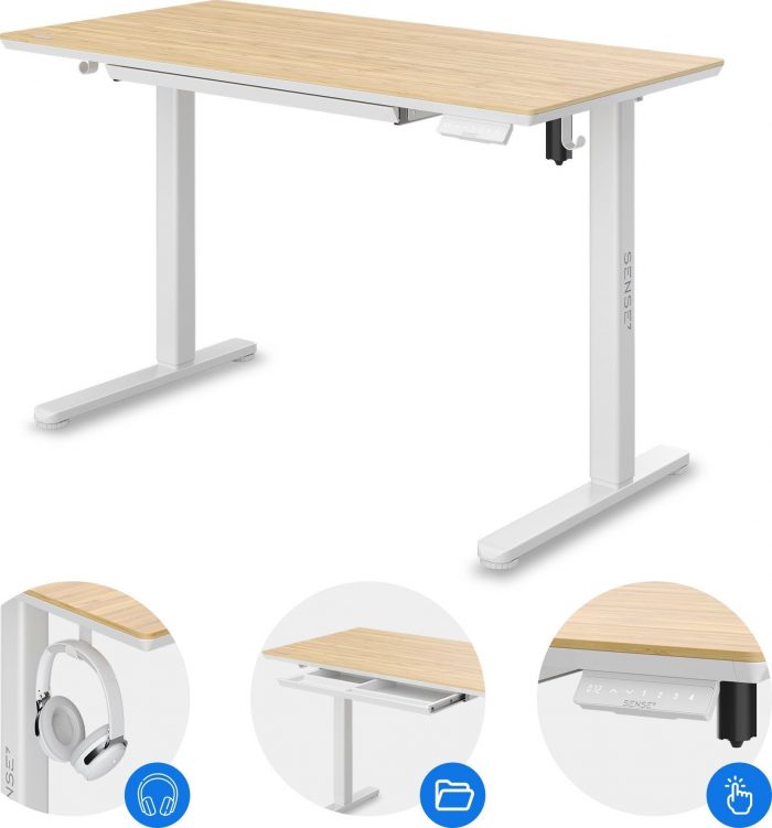 Ігровий стіл SENSE7 Newai Bamboo 120х60 см Екологічний стиль та максимальний комфорт - Зображення 3