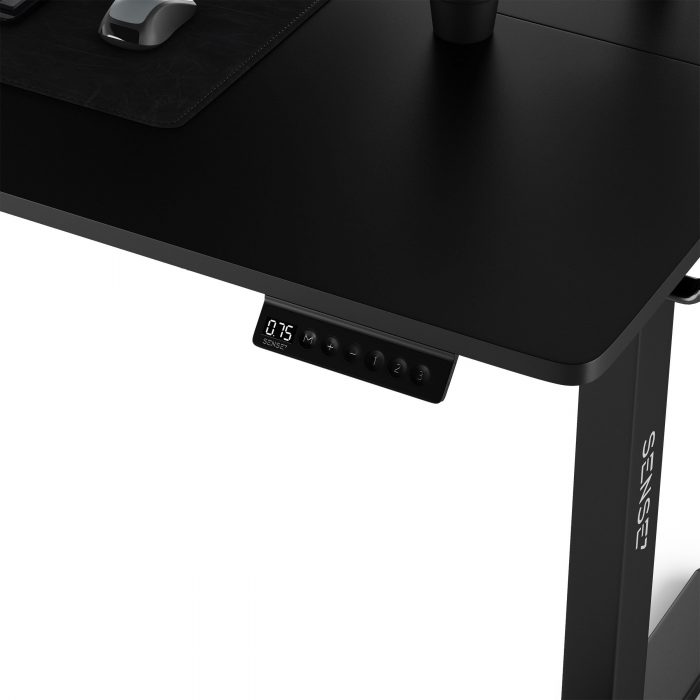Геймерський стіл SENSE7 Nojo Black 140x70 см ідеальний стіл для комфортного ігрового процесу - Зображення 4