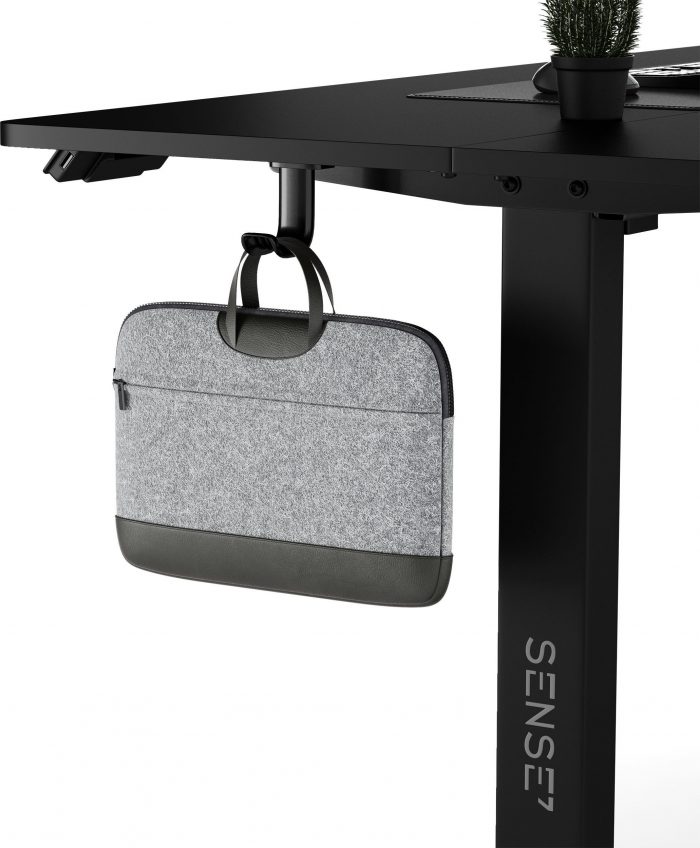 Геймерський стіл SENSE7 Nojo Black 140x70 см ідеальний стіл для комфортного ігрового процесу - Зображення 8