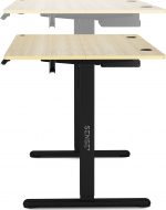 Геймерський стіл SENSE7 Nojo Pine 140x70 см чорні ніжки - Зображення 3