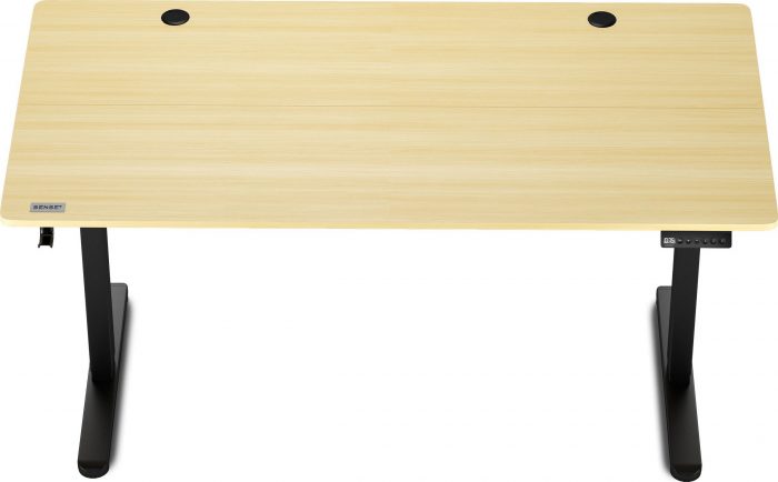 Геймерський стіл SENSE7 Nojo Pine 140x70 см чорні ніжки - Зображення 4