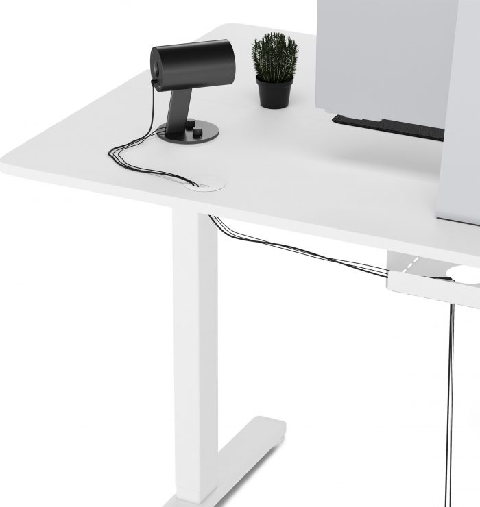 Ігровий стіл SENSE7 Nojo White 140x70 см Простір та стиль для геймерів - Зображення 7