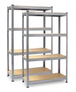 Стелаж металевий складський Plonos 180х90х40см Міцна та зручна організація простору