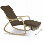 Крісло-качалка Sofotel Suzi коричневе Ідеальне поєднання комфорту та елегантності для вашого інтер'єру - Зображення 2