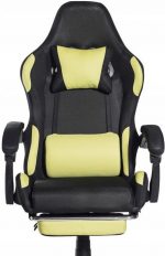 Геймерське крісло Pegie Prestige чорно-зелене Найкращий комфорт та підтримка для довгих ігор - Зображення 5