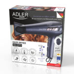 Фен з втягуючим шнуром Adler AD 2273 - 2400W + дифузор