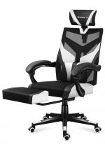 Геймерське крісло Huzaro Combat 5.0 White Ергономіка та стиль - Зображення 4