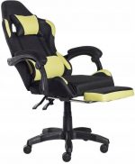 Геймерське крісло Pegie Prestige чорно-зелене Найкращий комфорт та підтримка для довгих ігор - Зображення 4