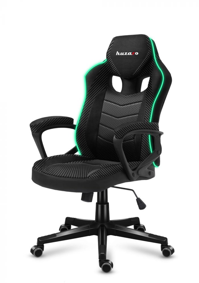 Геймерське крісло Huzaro Force 2.5 RGB Комфорт, стиль та яскраві ефекти для справжніх геймерів - Зображення 2