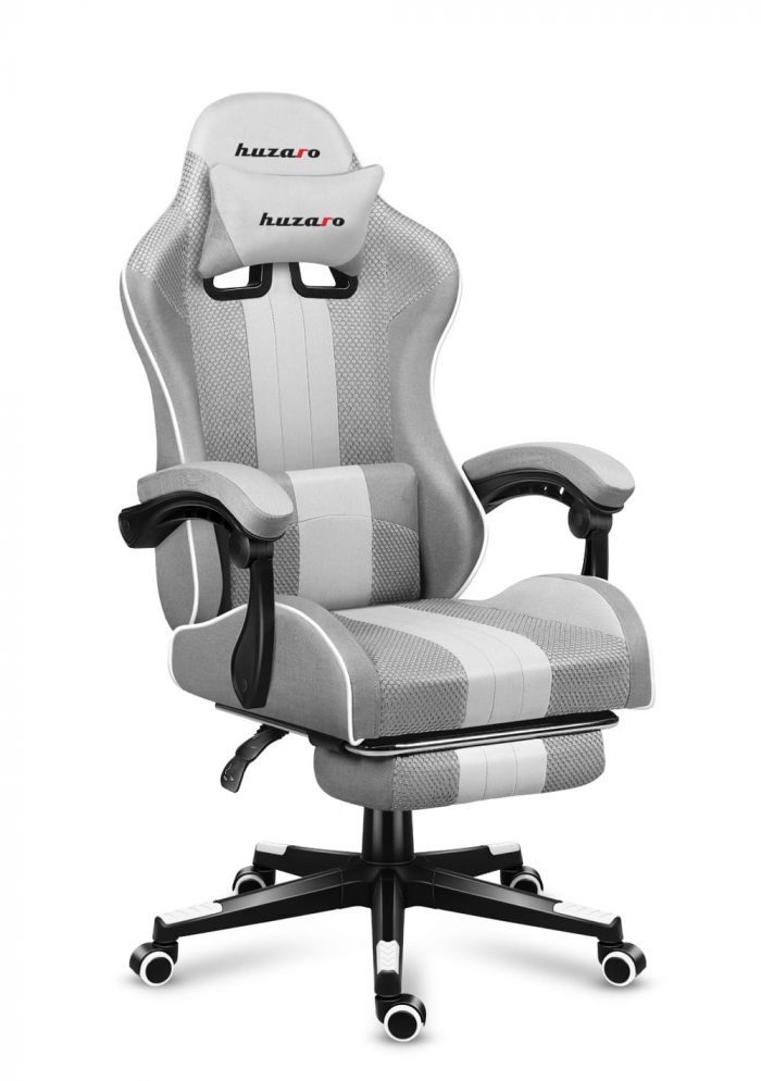 force4.7_white_mesh_1000x1420_skos_prawa1 Геймерське крісло HUZARO Force 4.7 White Mesh Стильний дизайн та комфорт - Зображення 1