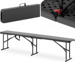 Лавка розкладна садова Royal Catering 183x28x43см