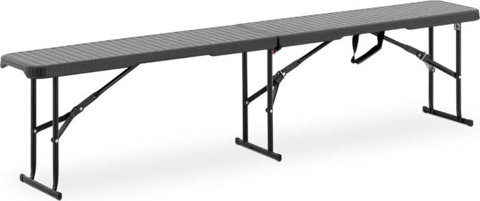 Лавка розкладна садова Royal Catering 183x28x43см - Зображення 2