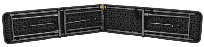 3451lawka_cateringowa_skladana_w_walizke_woodland_czarna__3_ Лавка розкладна садова WOODLAND 183x28x43см чорна - Зображення 3