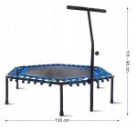 Батут для фітнесу Rippey 130см синій Ідеальний вибір для ефективних тренувань - Зображення 2