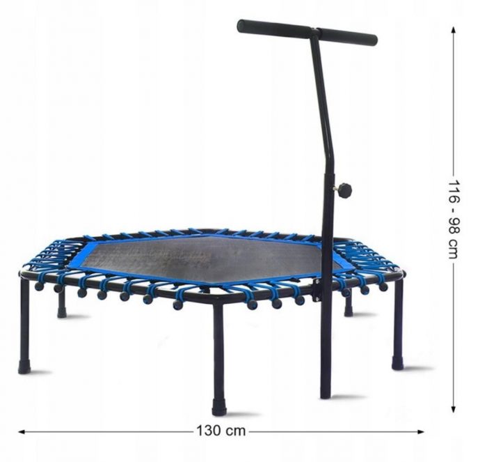 Батут для фітнесу Rippey 130см синій Ідеальний вибір для ефективних тренувань - Зображення 2