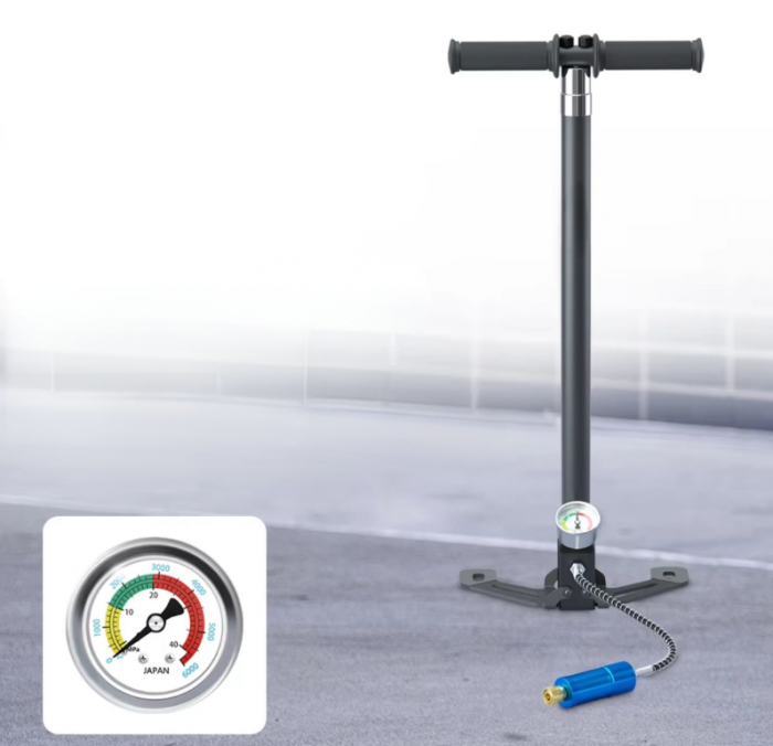 Насос OceanX Насос для кисневих балонів 200 бар 30 МПа - Зображення 4