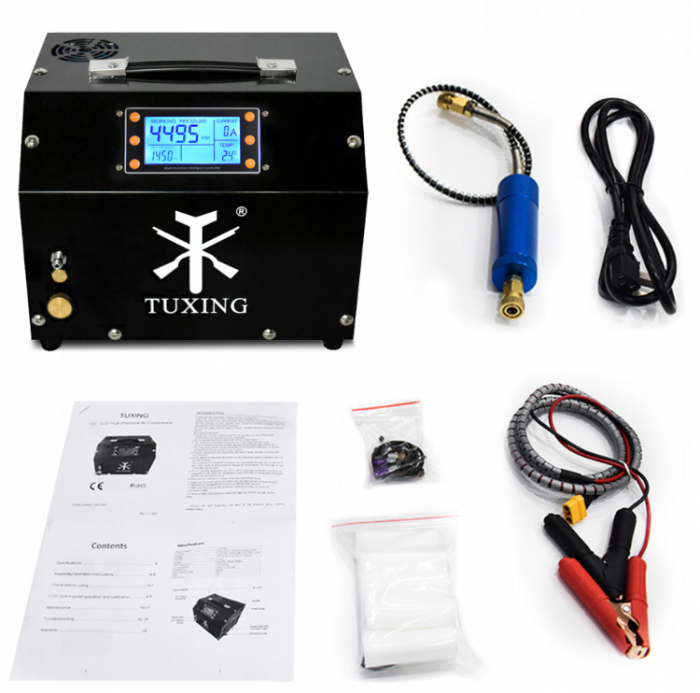 Компресор TUXING 4500Psi/300Bar PCP - Зображення 3
