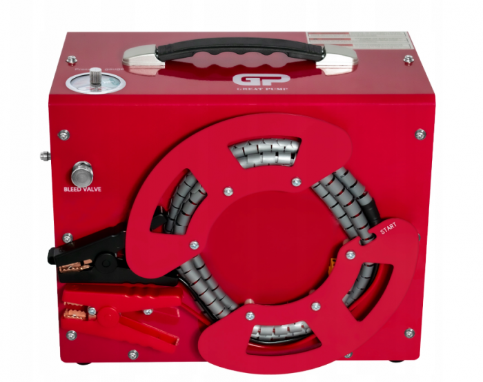 Повітряний компресор TUXING PCP TXES062 червоний - Зображення 2