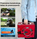 Повітряний компресор TUXING PCP TXES062 червоний - Зображення 5