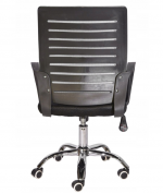 Офісне Крісло LUGANO ARNO white-black Стиль та комфорт - Зображення 3