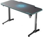 Ігровий комп'ютерний стіл ULTRADESK FRAG Blue 140X66 см +підкладка -Просторий та стильний - Зображення 5