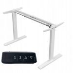 Електричний підйомний стіл MuvuHome Білий 160 см МОДЕРН 72-118см.Зручність та стиль для вашого робочого простору - Зображення 8