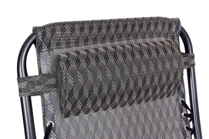 Розкладний лежак 2в1 eHokery ORION коричневий ялинка- Комфортний відпочинок з елегантним дизайном - Зображення 5